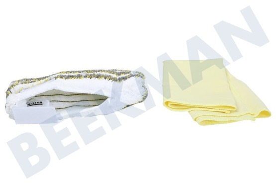 Karcher 2.863-266.0 Juego de toallas de microfibra EasyFix para baño