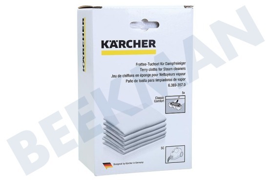 Karcher 6.369-357.0 Microfibra Doekenset limpiador de vapor