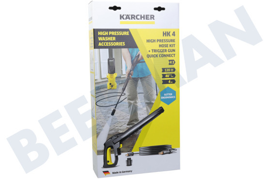 Karcher Alta presión 2.643-912.0 HK 4 Conexión rápida Set 4 metros