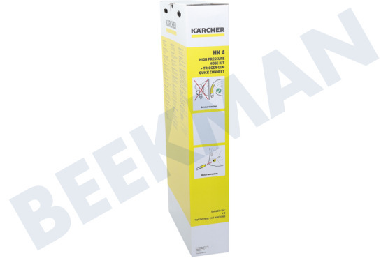 Karcher Alta presión 2.643-912.0 HK 4 Conexión rápida Set 4 metros