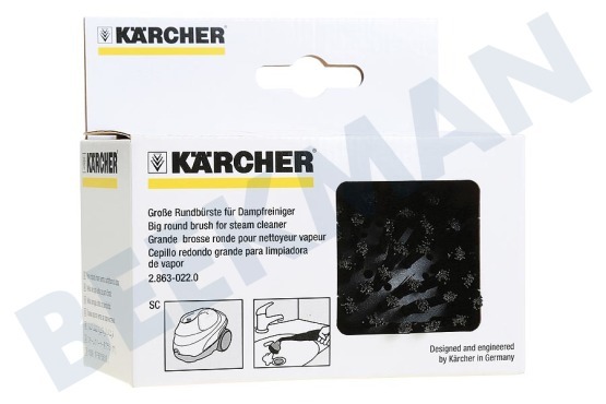 Karcher 2.863-022.0 limpiador de cepillo de vapor redondo grande