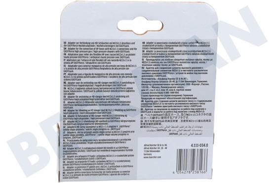 Karcher Alta presión 4.111-034.0 Adaptador 6