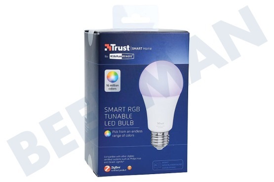 Trust ZLED-RGB9 Lámpara regulable E27 LED RGB