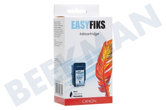 Easyfiks PG-540XL Canon PG-540 XL Negro