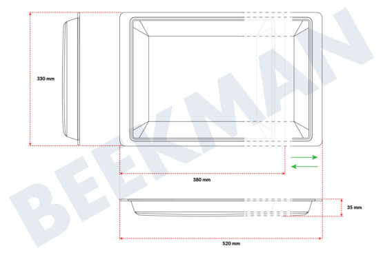 Electrolux Horno-Microondas M9OOET10 Bandeja de horno extensible universal