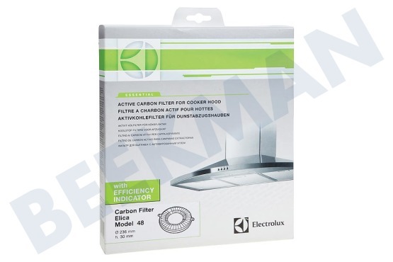 Zanussi Campana extractora MCFE06 Filtro De Carbón Para Campana Extractora Elica Modelo 48