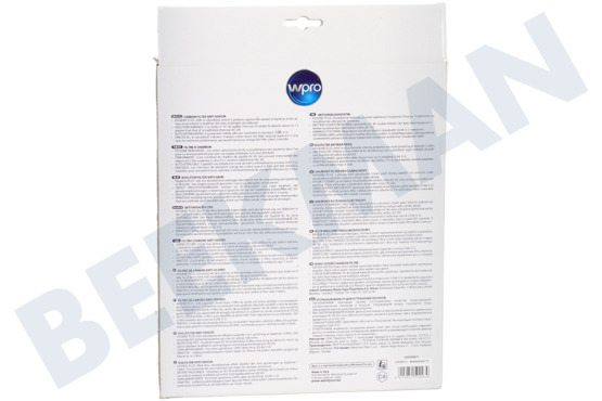 Whirlpool Campana extractora 94527, C00094527 Filtro Cuadrado 24x22,8x3cm