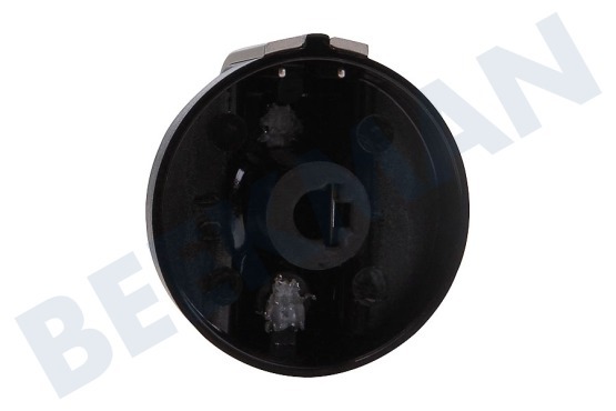 Whirlpool Horno-Microondas C00288680 Botón Pomo de gas, negro/cromo