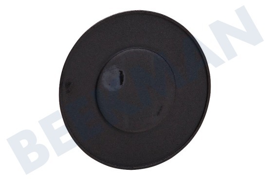 Whirlpool Cocina C00257557 Tapa del quemador Negro 69mm normal