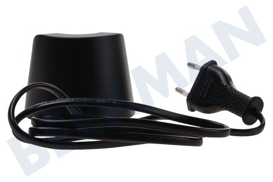 Braun Máquina de afeitar Cargador Adaptador de afeitadora, negro