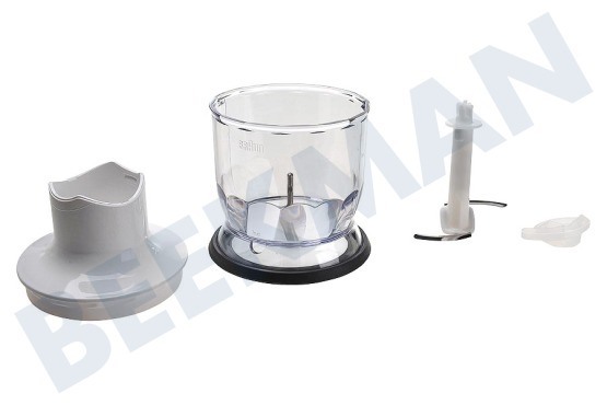Braun MQ20 Triturador Picadora MQ20, Blanca, 350ml