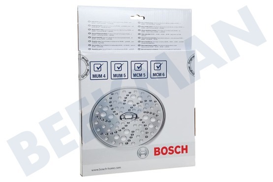 Bosch Máquina de cocina MUZ45RS1 disco de rallado grueso de MUM4 / 5