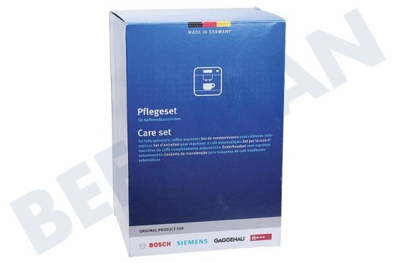 Bosch Cafetera automática 312015, 00312015 Descalcificador 4x250ml, 10 Pastillas limpiadoras