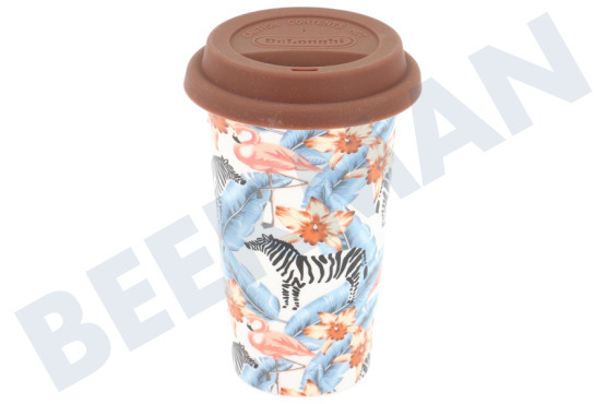 DeLonghi Cafetera automática DLSC067 Termo taza Taza de cerámica con doble pared.