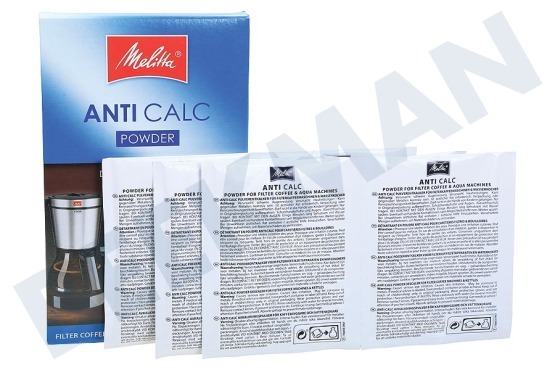 Melitta Cafetera automática 6762482 Melitta máquina de café en polvo de descalcificación
