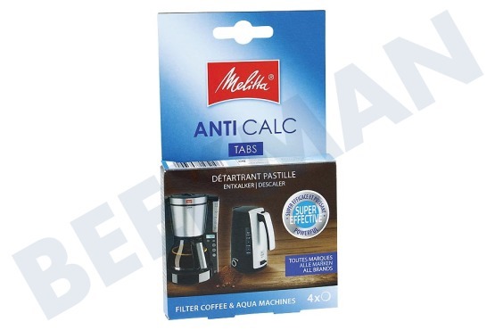 Melitta 6762519 Melitta descalcificador tabs cafetera