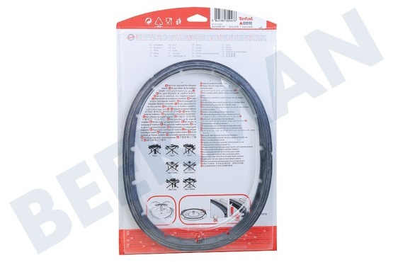Lagostina Olla Junta Anillo alrededor de olla a presión de 253 mm de diámetro.