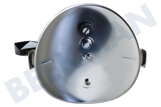 Lagostina Olla LS090002000107 Tapa Fabricada en olla a presión, acero inoxidable, completa.