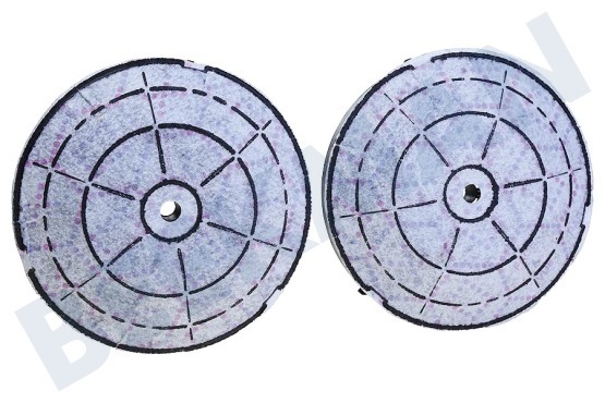KitchenAid Campana extractora 484000008824 Anti-Olor Tipo de filtro de carbono 57