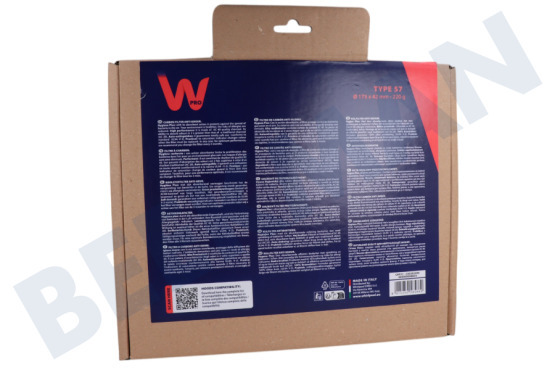 KitchenAid Campana extractora 484000008824 Anti-Olor Tipo de filtro de carbono 57