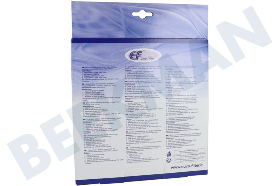Whirlpool Campana extractora Filtro de carbón antiolor tipo 57