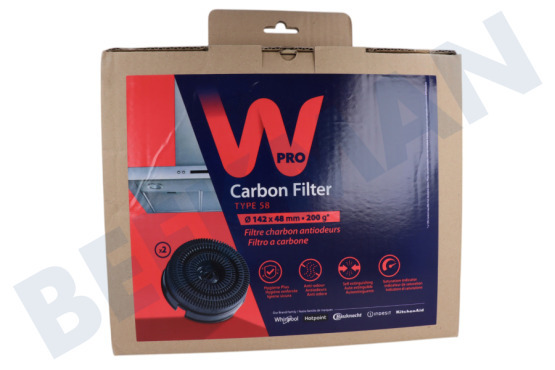 Whirlpool Campana extractora AKB000/1 FC TT14