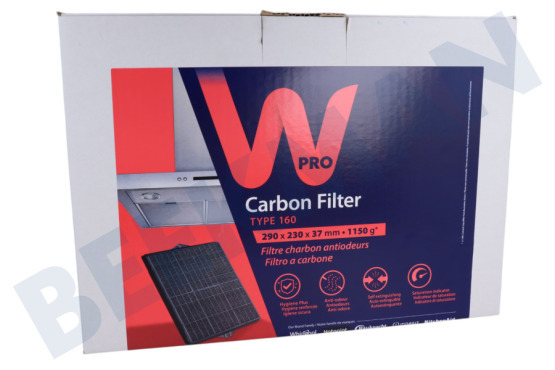 Siemens Campana extractora CHF007/2 Filtro Tipo de carbono 160