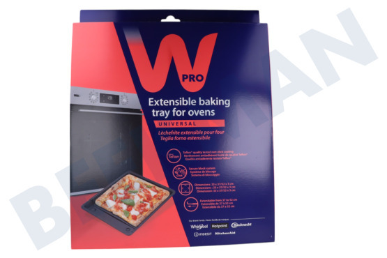 Whirlpool Horno-Microondas UBT521 WPRO universal bandeja ajustable