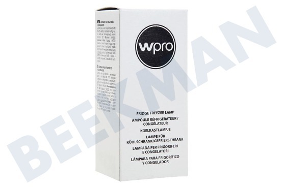 Whirlpool Refrigerador LRT139 Lámpara Lámpara para frigorífico 15 vatios, TC