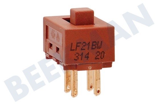 Pelgrim Campana extractora Interruptor Para iluminación -4 contactos