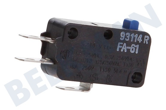 Pelgrim Horno-Microondas Interruptor Microinterruptor 3 contactos
