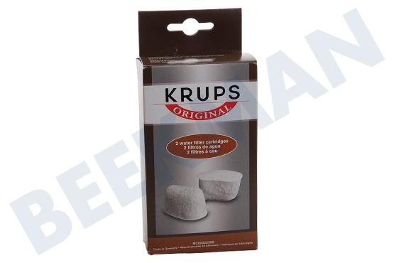 Krups Cafetera automática F4720057 filtro de agua Krups, 2 piezas