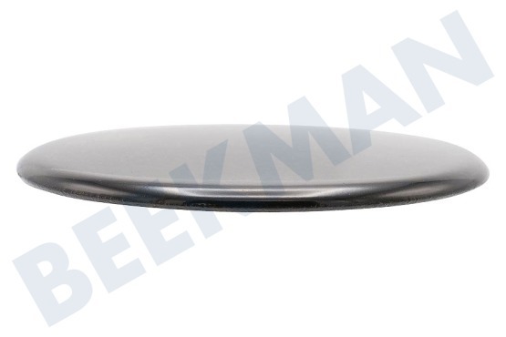 Smeg Cocina Tapa del quemador esmalte negro grande