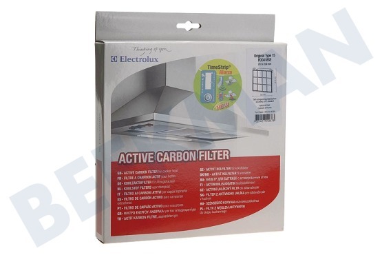 Whirlpool Campana extractora E3CFE15 Charcoal Elica Modelo 15