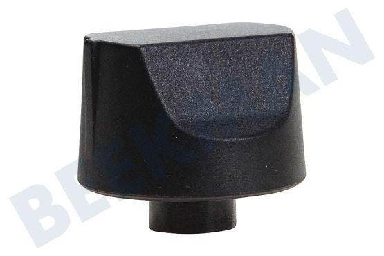 Zanussi Placa Botón Pomo de gas, negro