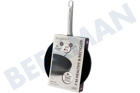 BergHOFF Sartén RECICLADA LEO Antiadherente Grafito 24cm