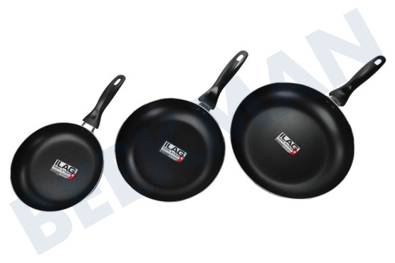 Alpina 18295 Juego de sartenes Alpina Chef Luxury, tres piezas