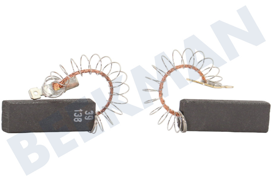 Bosch Lavadora 154740, 00154740 Escobilla de carbón Set, 12 x 5 con la primavera / pinza