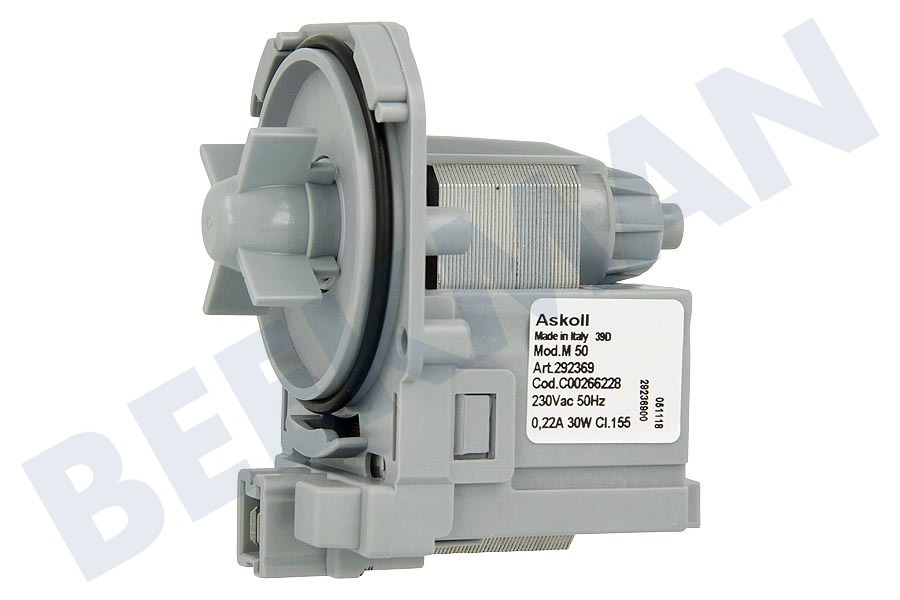 Bosch Lavadora 482000072471 Bomba Sin -askoll filtro