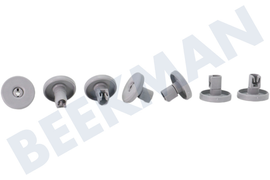 Tricity bendix Lavavajillas Rodillo Conjunto de cesta inferior -8 st- 40mm