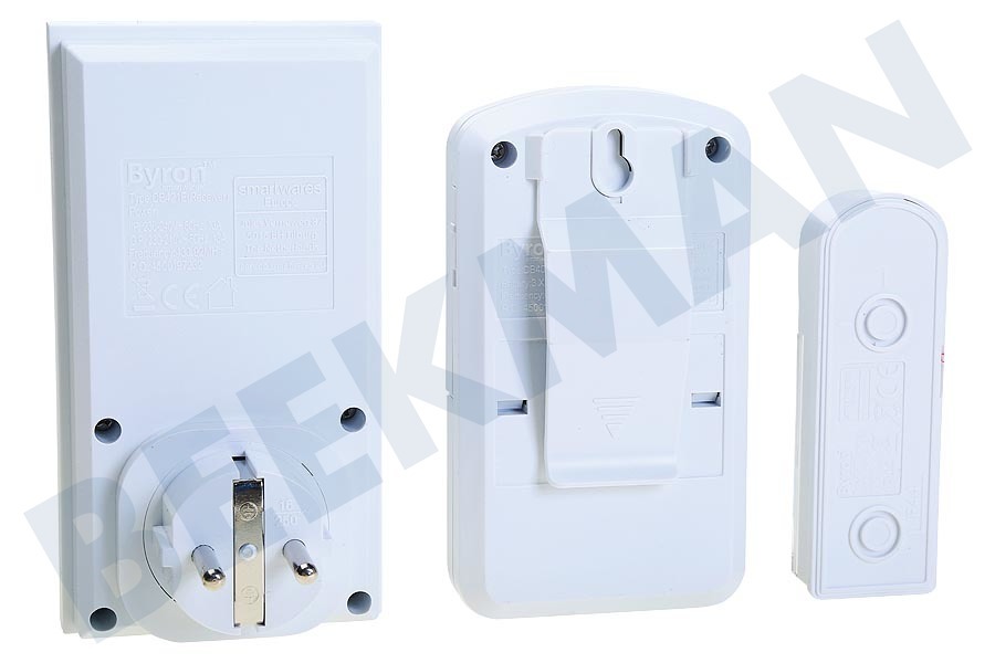 Byron DB432E Timbre inalámbrico Set - Duo Pack