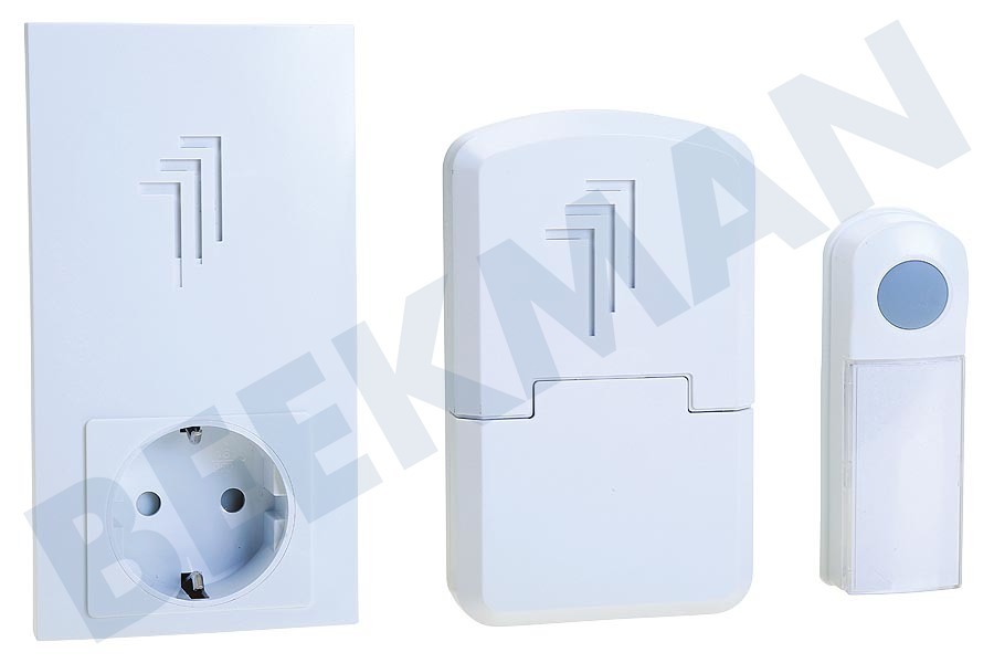 Byron DB432E Timbre inalámbrico Set - Duo Pack