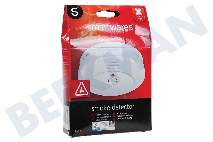 Smartwares RM149 Detector de humo con sensor óptico
