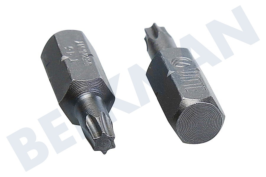 Witte 4295042 Brocas 1/4 pulgadas 25 mm Torx T15, 5 piezas