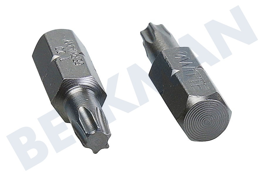 Witte 4295052 Brocas 1/4 pulgadas 25 mm Torx T20, 5 piezas