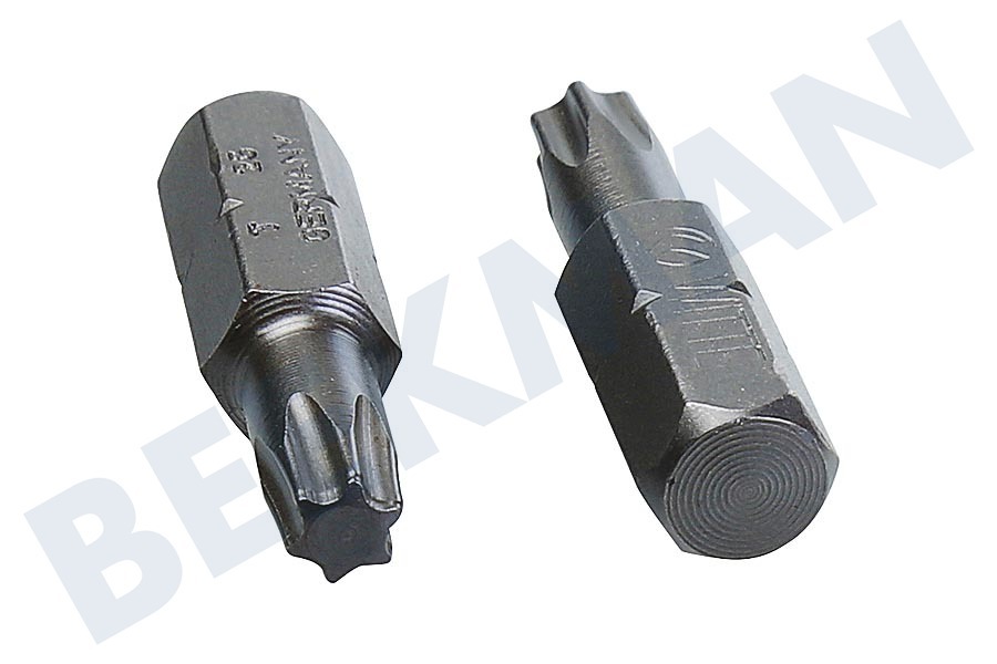 Witte 4295062 Brocas 1/4 pulgadas 25 mm Torx T25, 5 piezas