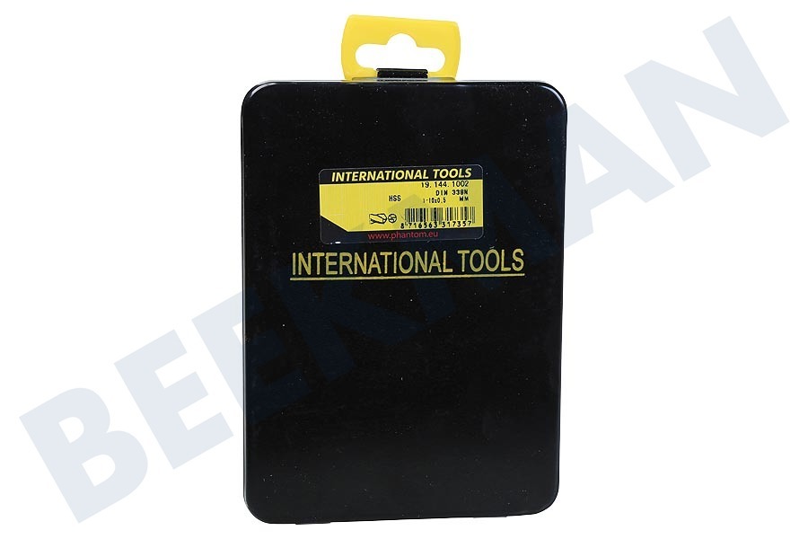 International Tools 191441002 Juego de brocas de metal