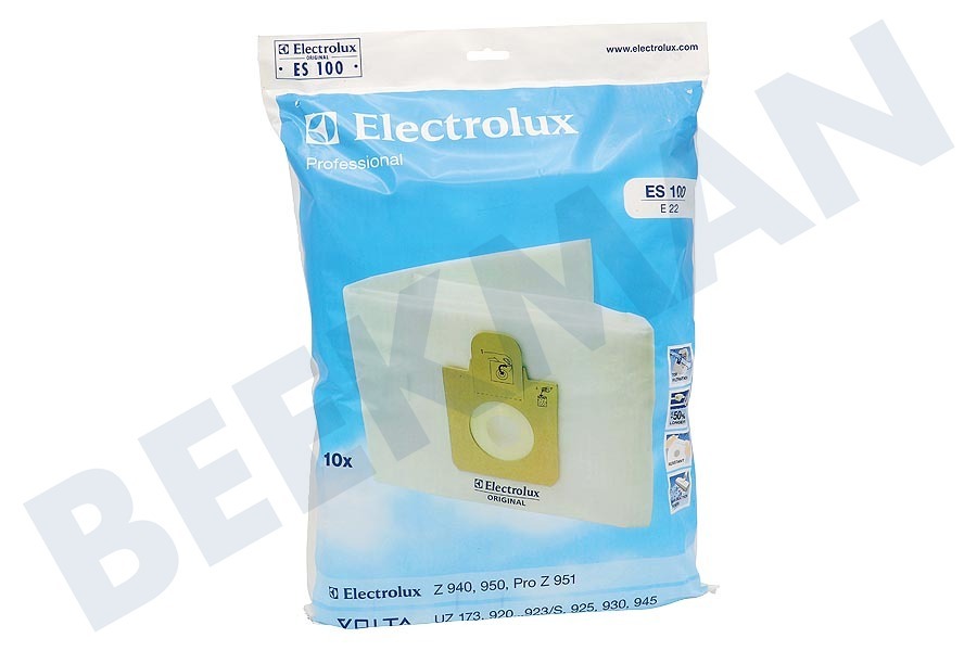 Electrolux Aspiradora Bolsa aspirador ES100 Nilfisk GD930S