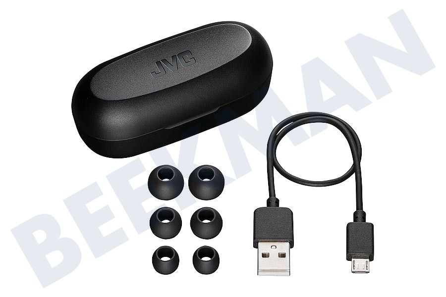 JVC HA-A7T-BN Auriculares True Wireless, negros