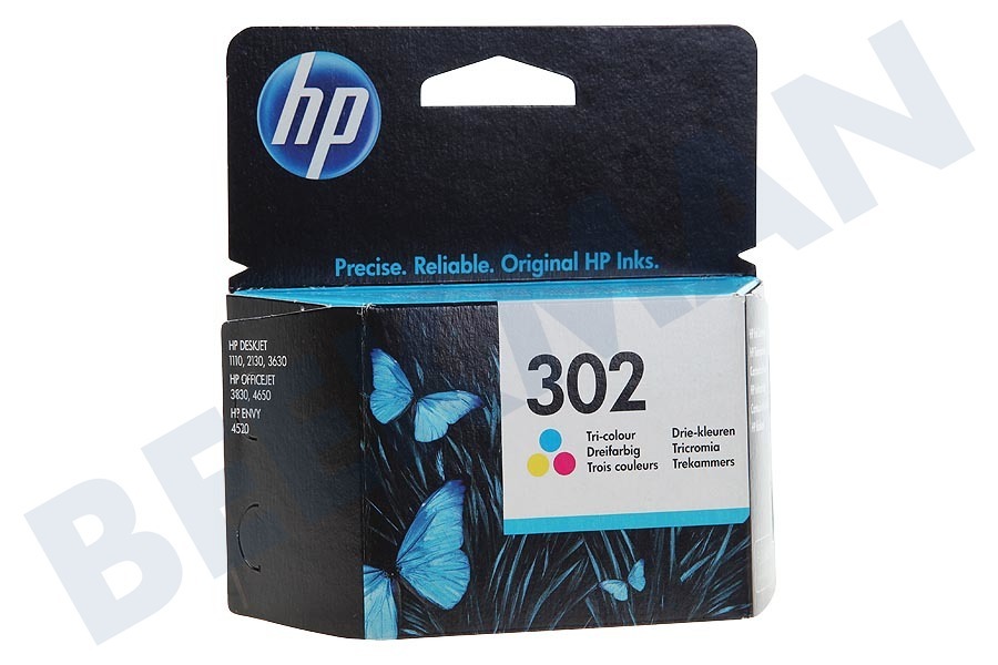 HP Hewlett-Packard F6U65AE HP 302 color